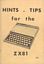 Hints & Tips for the ZX81