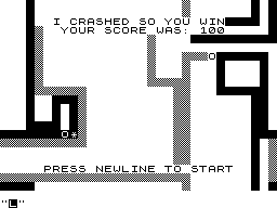 Crash screenshot