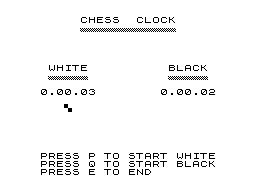 Chess-Clock screenshot