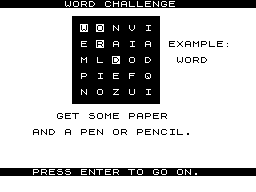 Word Challenge screenshot