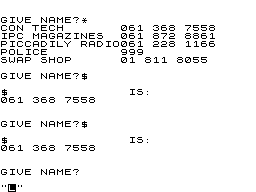 Phone Book screenshot