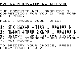 Modern Authors screenshot