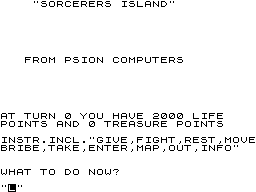 Sorcerer's Island screenshot