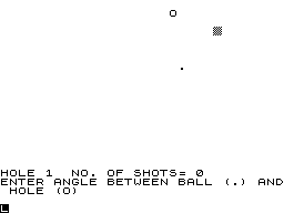 Golf screenshot