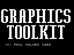 Graphics Toolkit screenshot