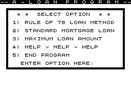 A-Loan screenshot