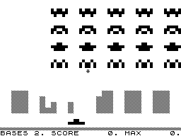 Space Invaders screenshot