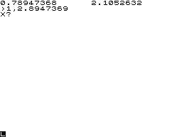 Linear Regression screenshot