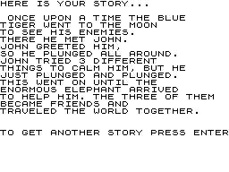 Story screenshot