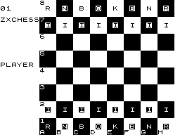 ZX Chess I screenshot