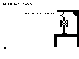 Hangman screenshot